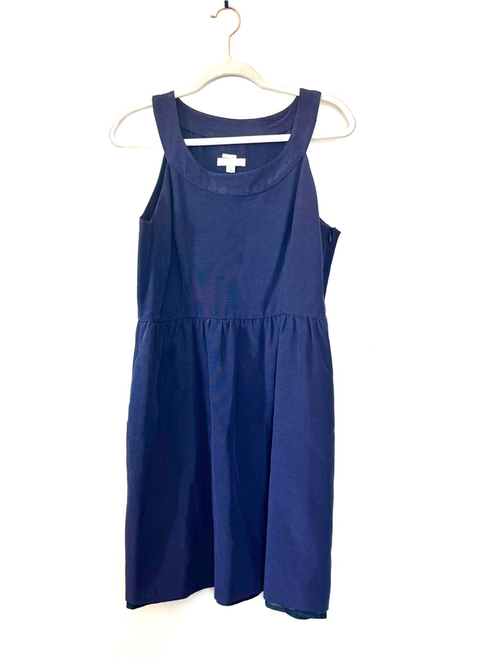 Thread Blue Purple Bridesmaid Sheath Dress Sleeveless Knee Length 14